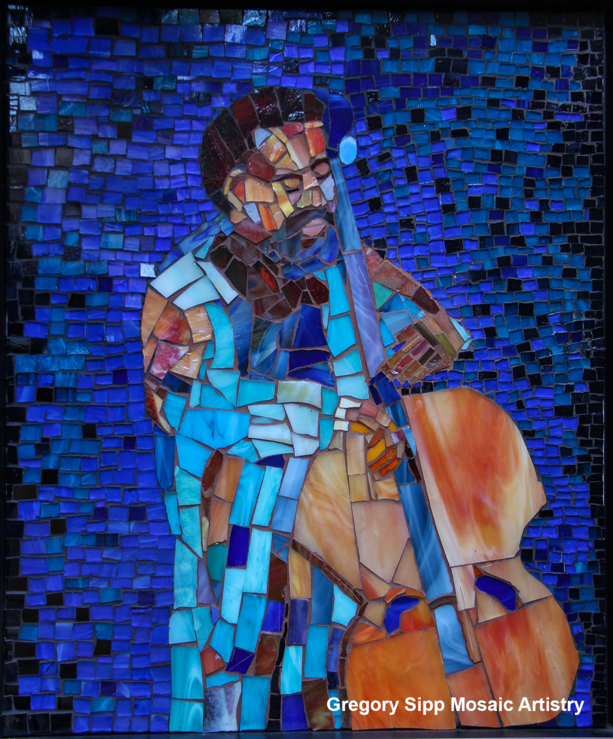 View this Rare Mosaic of Charles Mingus